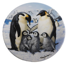 Royal Grafton The Emperor Penguins Plate A7436 Beauty of Polar Wildlife Series picture