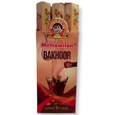 Original Metromilan Bakhoor Incense Sticks 6 Rolls (20 Sticks each) 120 Sticks picture