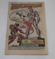 The Invincible Iron Man #62 1973 Whiplash Marvel Comics Coverless picture