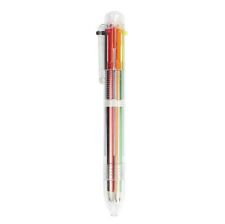 Multi-color 6 in 1 Color Ballpoint Pen Ball Point Pens Kids School Office Supply picture