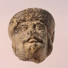 ANCIENT ROMAN LEAD HEAD(48.g).RARE picture