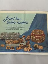 Vintage Advertising Booklet Jewel-Box Butter Cookies Recipe Pillsbury's Flour picture