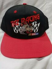 Vintage Taz Racing Nascar Snapback Hat Cap Tazmanian Devil 1997 Looney Toons nwt picture