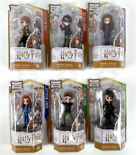6 Magical Minis Wizarding World Harry Potter Ron Hermione Ginny Draco Neville picture