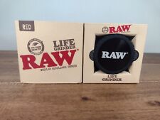 RAW Life Grinder Black| Innovative Modular 4 Piece Grinder HERB picture