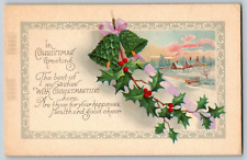 Christmas Holidays - In Christmas Greetings - Vintage Postcard - Unposted picture