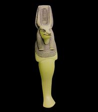 Ushabti of Anubis God of Afterlife Human Body & Jackal Head Handmade in Egypt picture