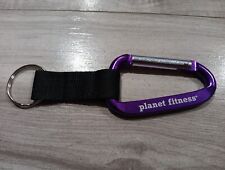 Planet Fitness - Carabiner Hook - Purple Keychain  picture