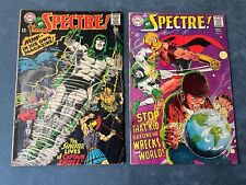 Spectre #1-2 1967 DC Comic Book Silver Age Lot Gardner Fox Low Grades Readers picture