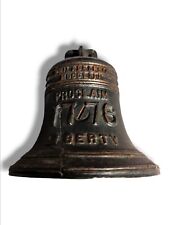 1776-1926 Sesquicentennial Vintage Cast Iron Proclaim Liberty Bell Bank picture