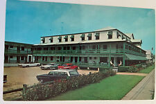 Ocean View Hotel Bay Head New Jersey NJ c1960s Postcard Motel Inn Old Cars picture
