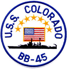 BB-45 USS Colorado Patch Small picture