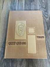1969 Plymouth High School Wisconsin Yearbook Quit Qui Oc - Governor Tony Evers picture