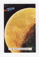 Weet-bix Australia - Space Trade Card 1959. #45 Moon Exploration picture