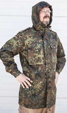 German Flecktarn Camo Hooded Parka - Extra Large  New * picture