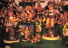 Frankenmuth MI, Bronner's Christmas Wonderland Hummel Figurines Vintage Postcard picture