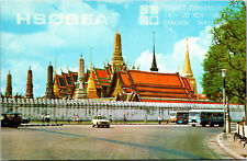 Vtg Ham Radio CB Amateur QSL QSO Card Postcard HS0SEA BANGKOK THAILAND 1977 picture