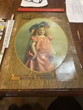 1904 Wisconsin Howards Grove Rome Mfg Advertising Sign Cheese Boxes R.L. Frome picture