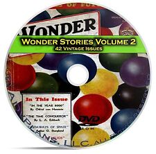 Wonder Stories, Vol 2, 42 Classic Pulp Magazine, Golden Science Fiction DVD C62 picture