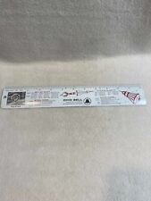 Vintage Collectible Ohio Bell White Telstar Metal Ruler picture