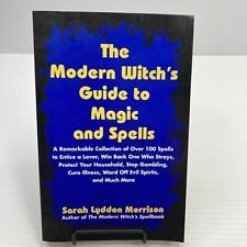 The Modern Witch's Guide to Magic and Spells Sarah Lyddon Morrison 1998 1stPrint picture