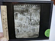 Colored Glass Magic Lantern Slide FHK ANGKOR WAT T ENAMI CAMBODIA HEAVEN & HELL picture