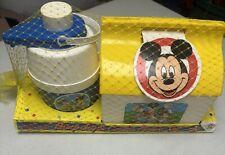Vintage 1970’s Mickey Mouse Pump Jug & Cooler Set Sealed Incredible Find picture