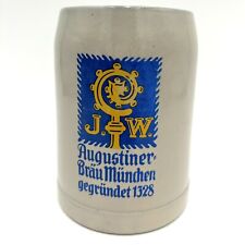German Bier Stein (Augustiner Brau Munchnen) - 0.5L West Germany picture