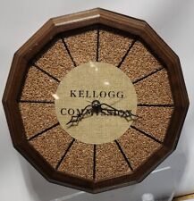 Kellogg Commission Wall Clock 1990s Agriculture Seed Feed Program Rare Works  picture