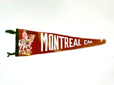 1956 MONTREAL Canada Logo Souvenir Pennant Collectible picture