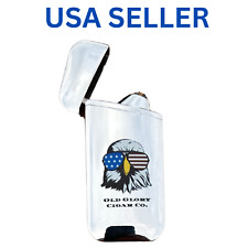 Old Glory Cigar Co. USB Rechargeable Dual Arc Electric Lighter USA Patriot Logo picture