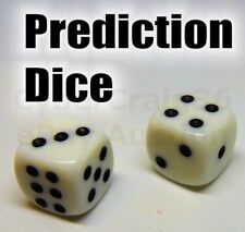 PREDICTION DICE 1 IN 6 PREDICT DIE NEW MENTAL MAGIC TRICK RUSSIAN FORCE NUMBER 2 picture