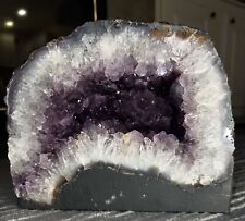Large 22 lb High-Quality Amethyst Crystal Cluster Cathedral Geode from Brazil picture