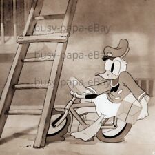 1938 Donald's Lucky Day Animated Donald Duck Walt Disney Cartoon Press Photo 1 picture