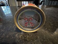 Vintage Round Wind up Music Box Bears/Firetruck “London Bridge Is Falling Down” picture