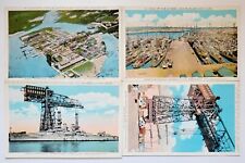 1926 Sesqui Centennial Expo Postcard U.S.S. Wyoming League Island Navy Yard Lot picture