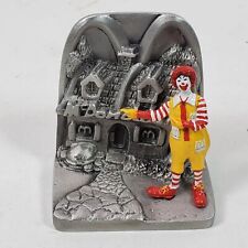 Vintage 1990 McDonald’s McMemories Welcome Friends Pewter Figure picture