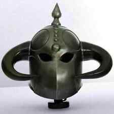 Medieval Death Dealer Helmet With Liner and Chin Strap Costume Helmet With Stand picture