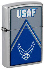 Zippo U.S. Air Force™ Design Street Chrome Windproof Lighter, 48551 picture