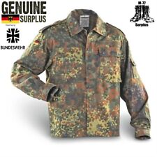 Large Regular German Army Flecktarn Field Shirt BDU Woodland Camo Camouflage picture