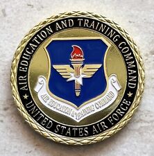 U S AIR FORCE Air Education & Training Command Challenge Coin picture