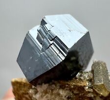 8.5 Carat Full Terminated Rare Anatase Huge Crystal On Matrix From Pakistan picture