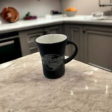 Universal Studios Hollywood Black Glass Coffee Tea Mug Cup Gift Valentines picture