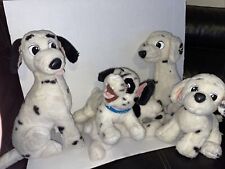 Vintage 1991 Mattel 101 Dalmatians Dog Plush Disney ~Lot Of 5 picture