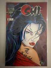 SHI #3 (RAW 9.8 Crusade Comics 1994) Billy Tucci. Signed by Christopher Kalin picture