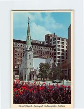 Postcard Christ Church Episcopal Indianapolis Indiana USA picture