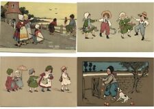 ETHEL PARKINSON ARTIST SIGNED CHILDREN 25 Vintage Postcards (L3299) picture