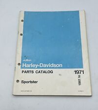 1961-1971 Harley-Davidson Motor Co. Sportster Parts Catalog Book  picture