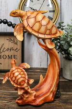 Ebros Mother and Baby Sea Turtle Decor Statue 9