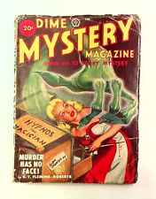 Dime Mystery Magazine Pulp Feb 1949 Vol. 38 #1 GD picture